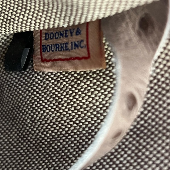 VTG DOONEY & BOURKE Ostrich Skin Bag - Picture 3 of 16